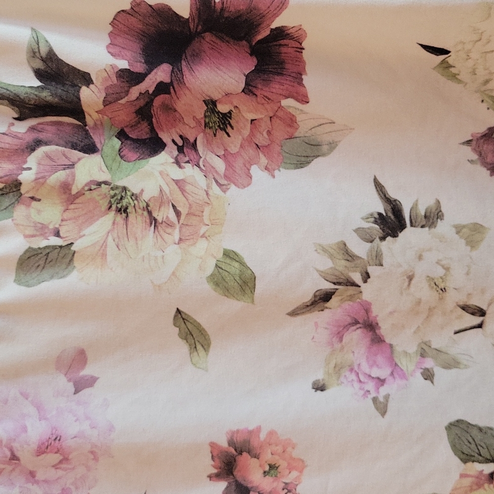 Charlotte Russe Floral CropTop Size Small long sleeves women Spring 🌸dre… - Picture 6 of 9